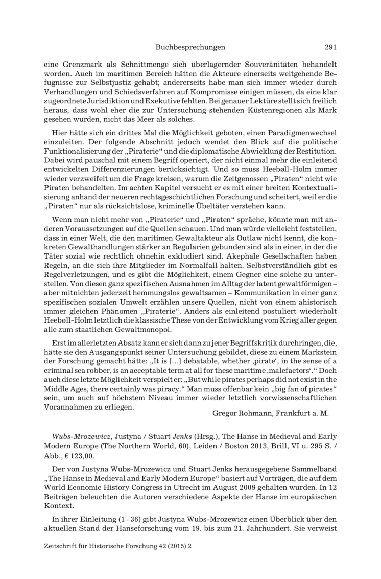 Open gallery for The Hanse in Medieval and Early Modern Europe