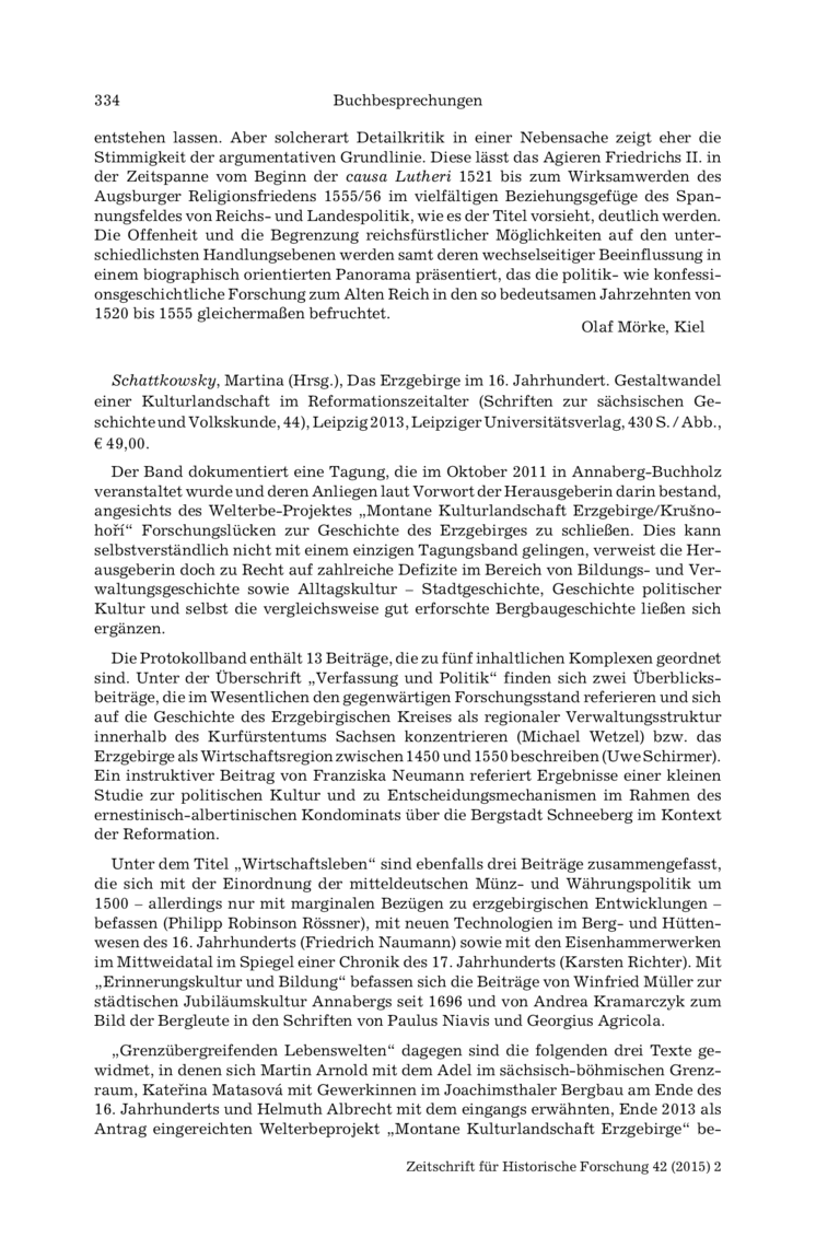 Open gallery for Das Erzgebirge im 16. Jahrhundert