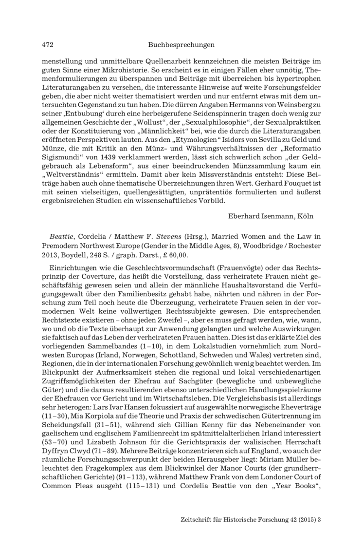 Open gallery for Married Women and the Law in Premodern Northwest Europe