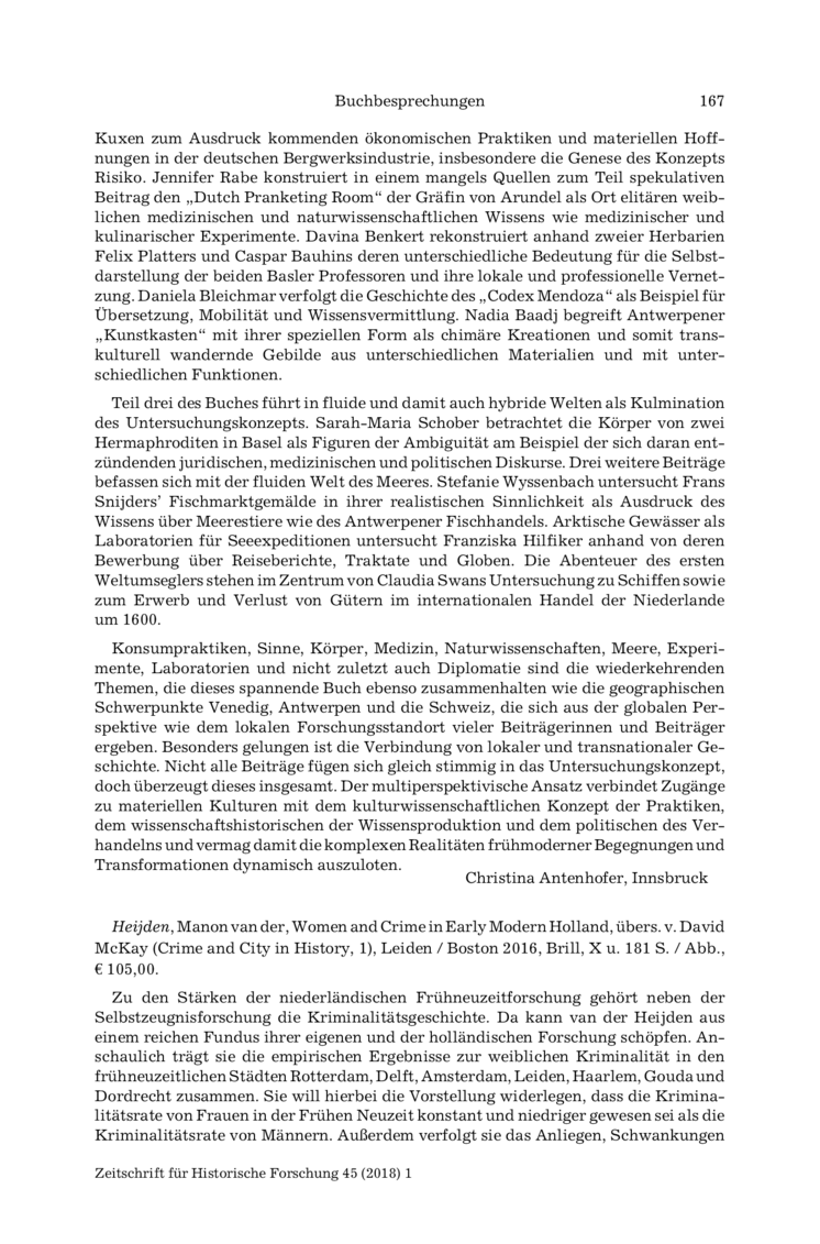 Open gallery for Women and Crime in Early Modern Holland