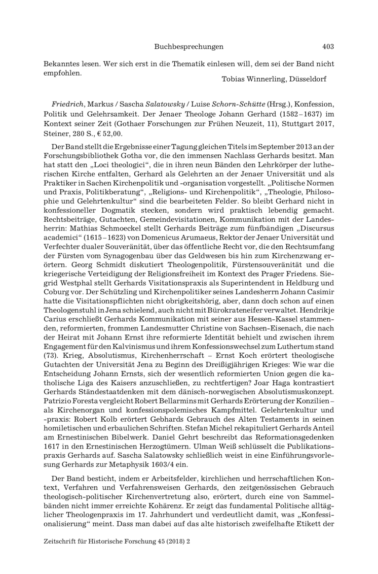 Open gallery for Konfession, Politik und Gelehrsamkeit