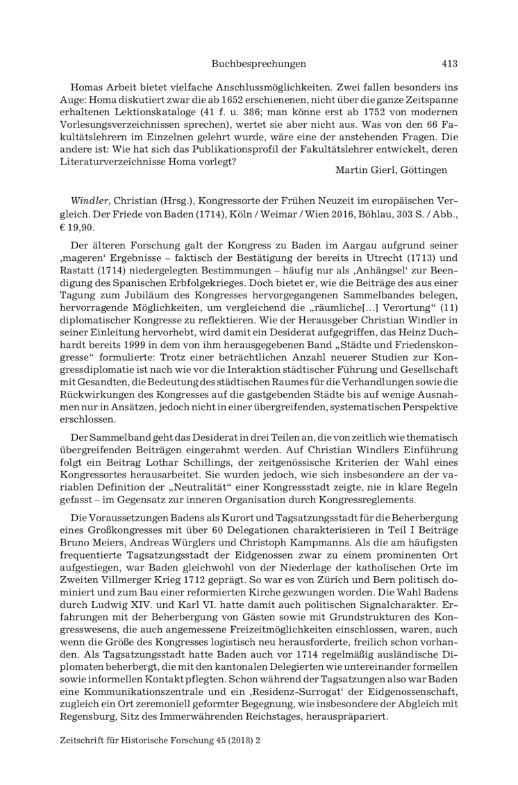 Open gallery for Kongressorte der frühen Neuzeit im europäischen Vergleich