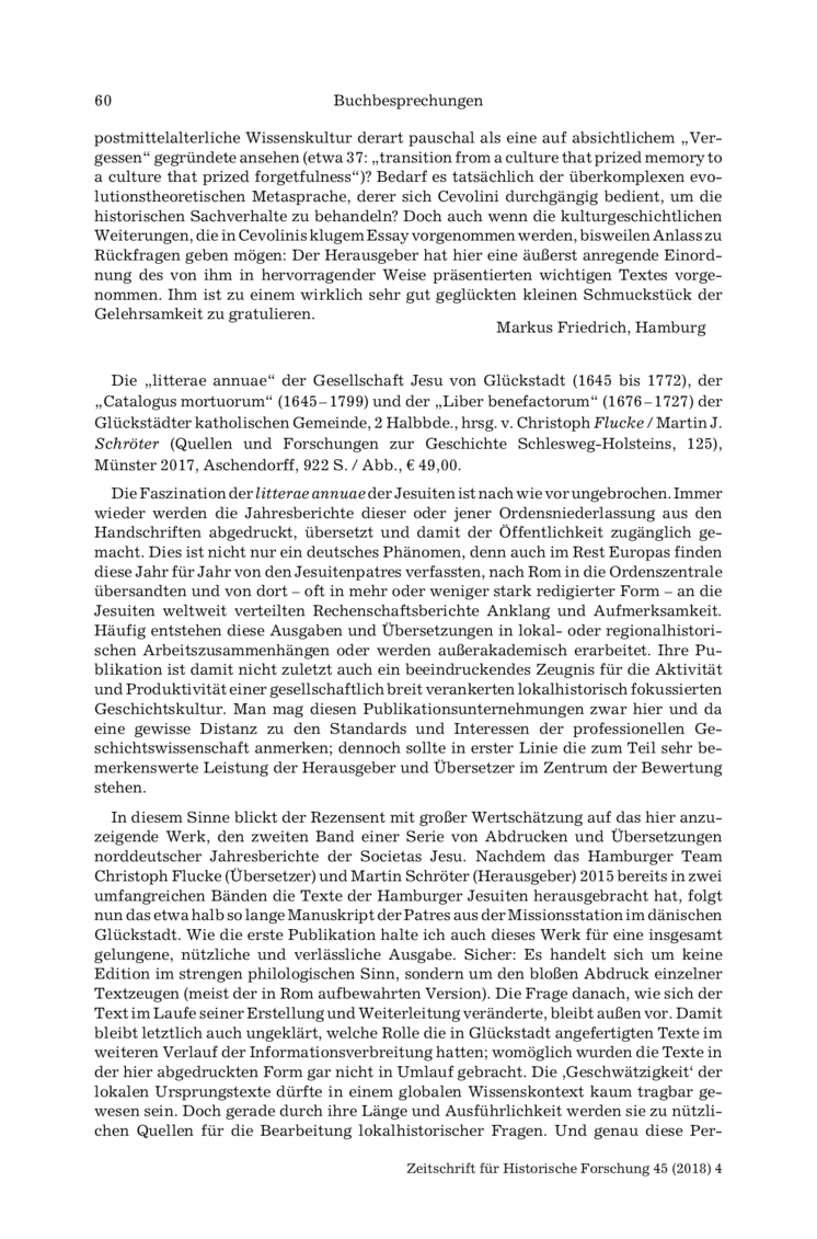 Open gallery for Die "litterae annuae" der Gesellschaft Jesu von Glückstadt (1645 bis 1772)