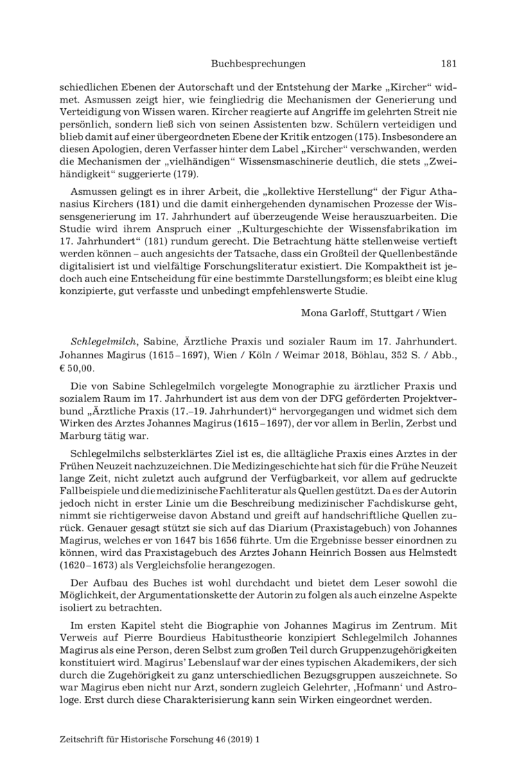 Open gallery for Ärztliche Praxis und sozialer Raum im 17. Jahrhundert