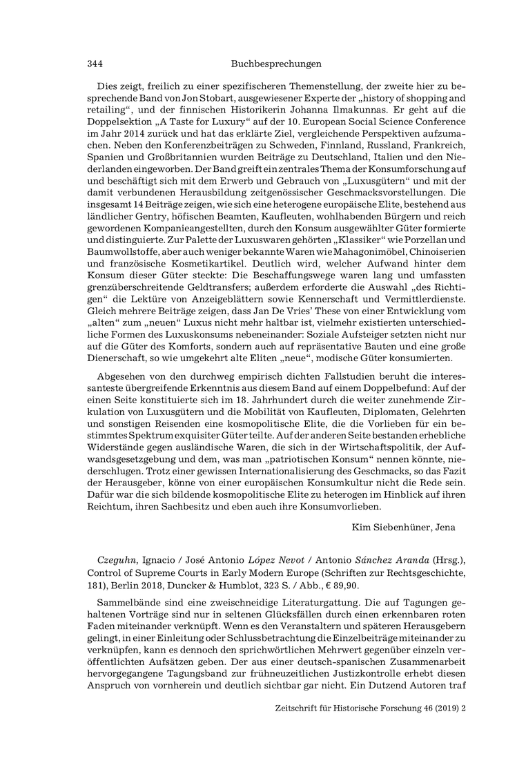 Open gallery for Control of Supreme Courts in Early Modern Europe
