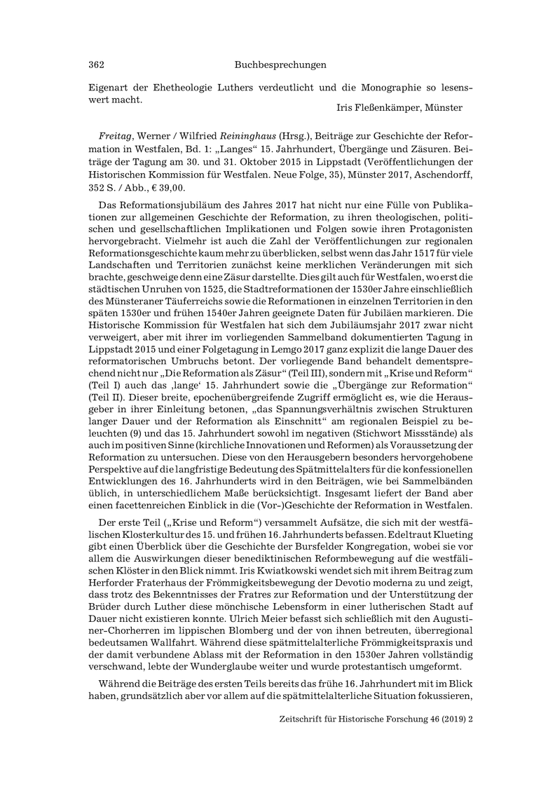 Open gallery for Beiträge zur Geschichte der Reformation in Westfalen