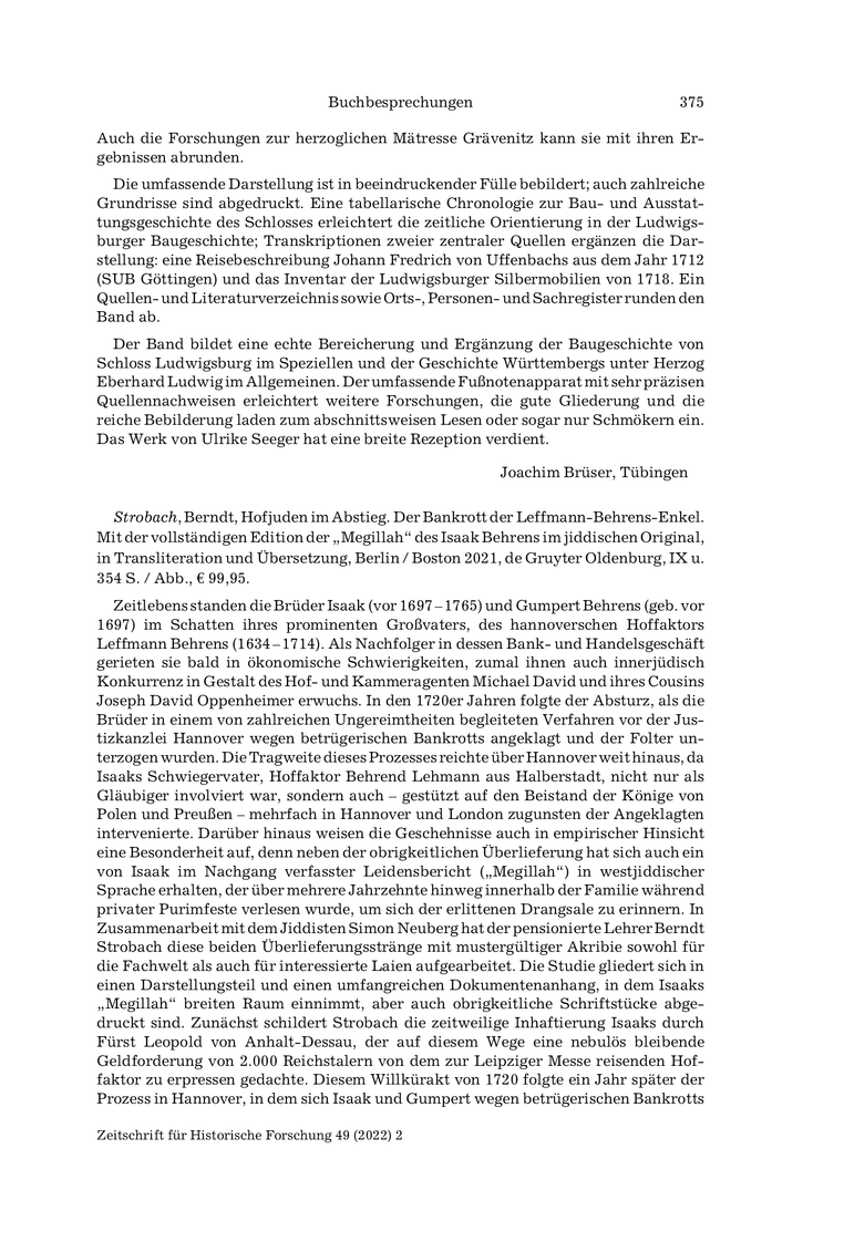 Open gallery for Hofjuden im Abstieg: Der Bankrott der Leffmann-Behrens-Enkel