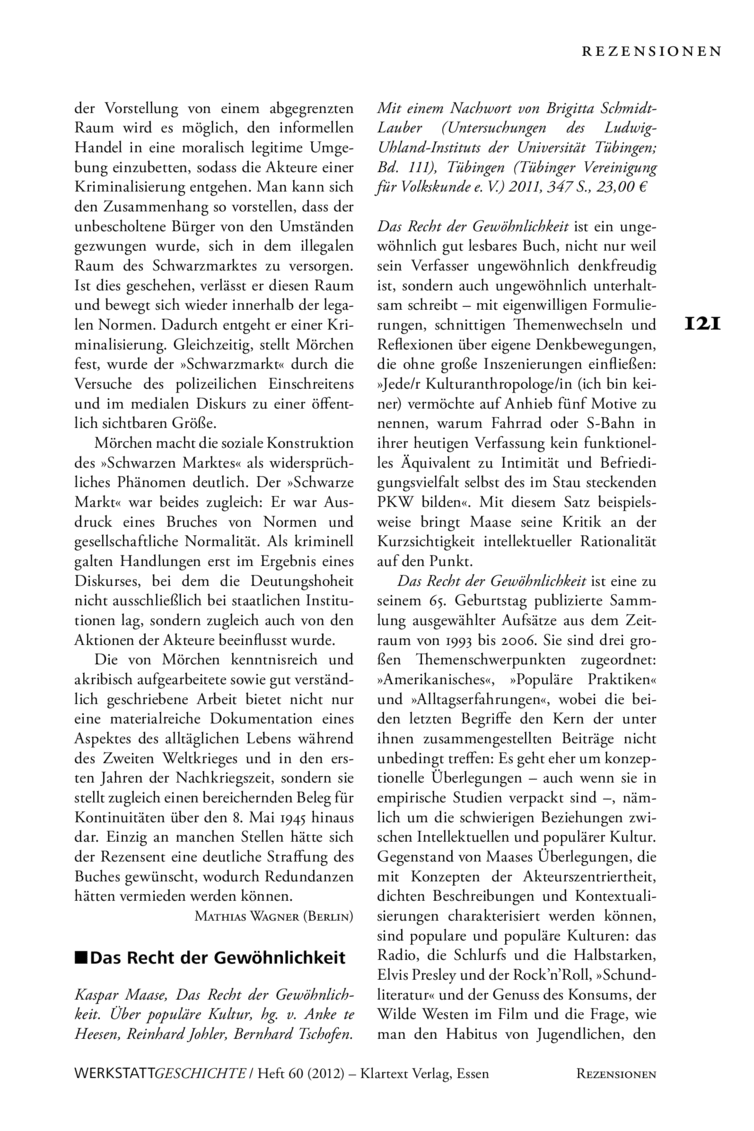 Open gallery for Das Recht der Gewöhnlichkeit