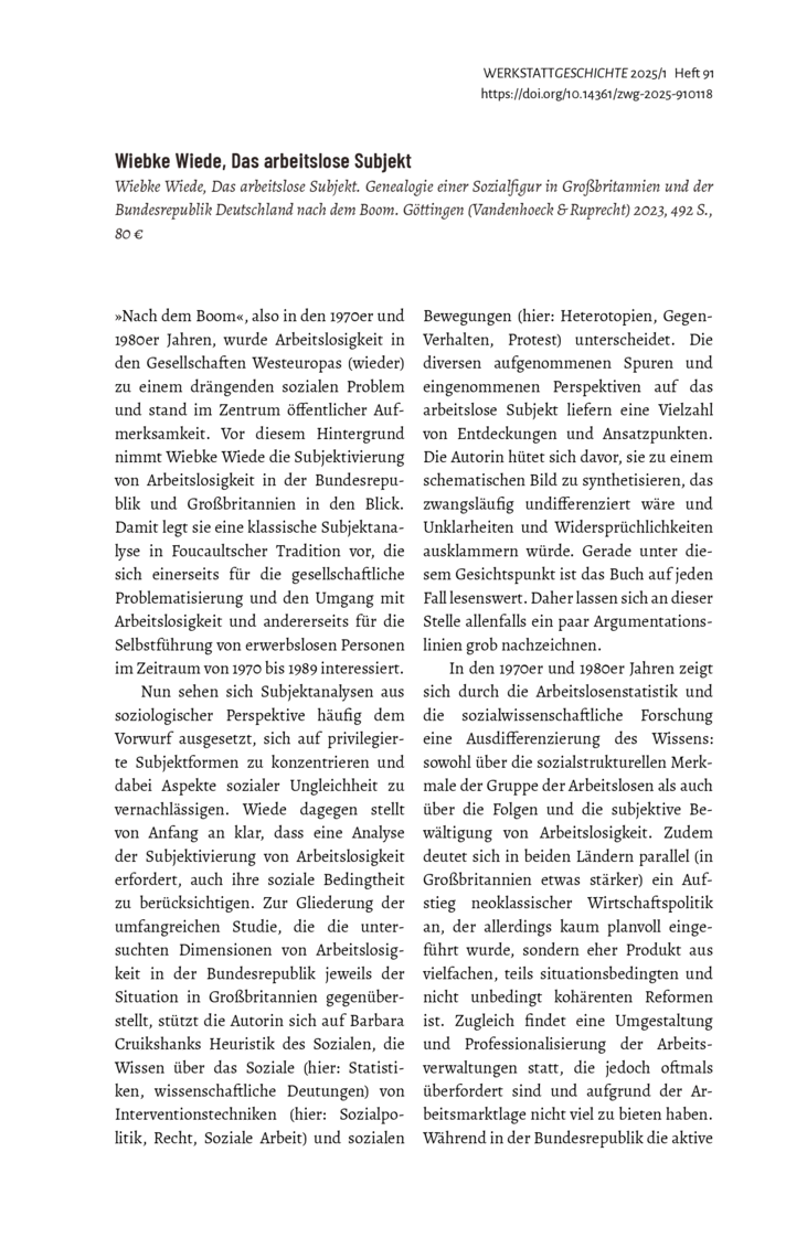 Open gallery for Das arbeitslose Subjekt